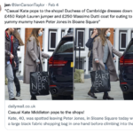 Kate Middleton in Vegan Chelsea Boots for Shopping Outing at Peter Jones