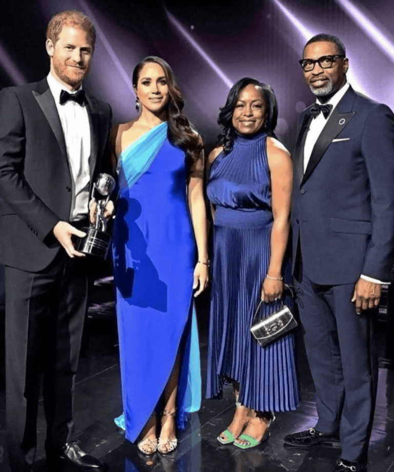 Meghan Markle Dazzles in Blue Christopher John Rogers Gown for NAACP Awards Dress Like A Duchess