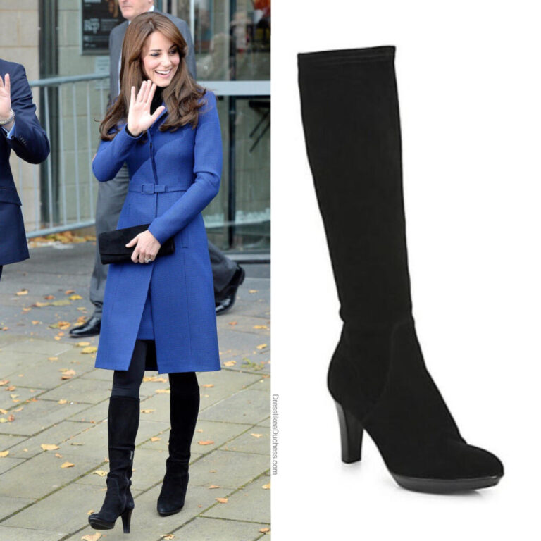 Kate Middleton's 15 Pairs of Stylish Knee High Boots - Dress Like A Duchess