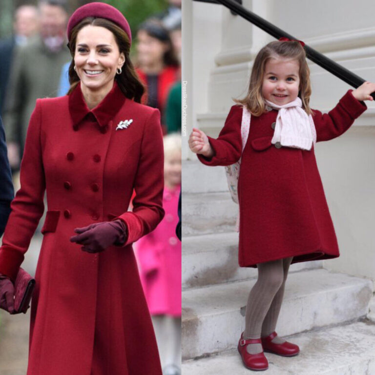 20 Times Kate Middleton Was Style Twins with Princess Charlotte - Dress ...