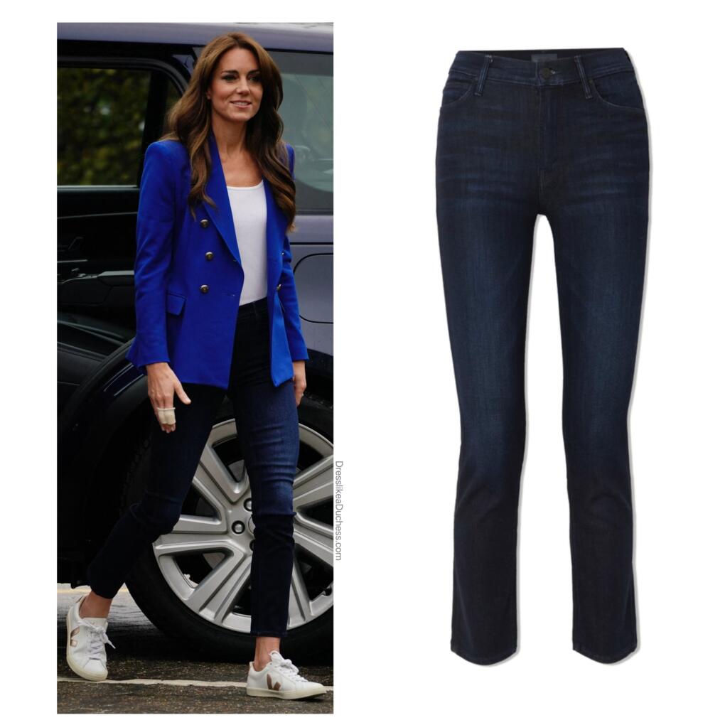 Zara Premium The High Waist Revolve Black Jeans - Kate Middleton