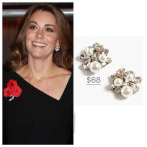 25 of Kate Middleton's Most Affordable Earrings Under $100 - Dress Like ...