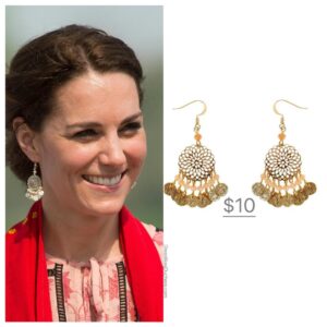 25 Of Kate Middleton's Most Affordable Earrings Under $100 - Dress Like ...