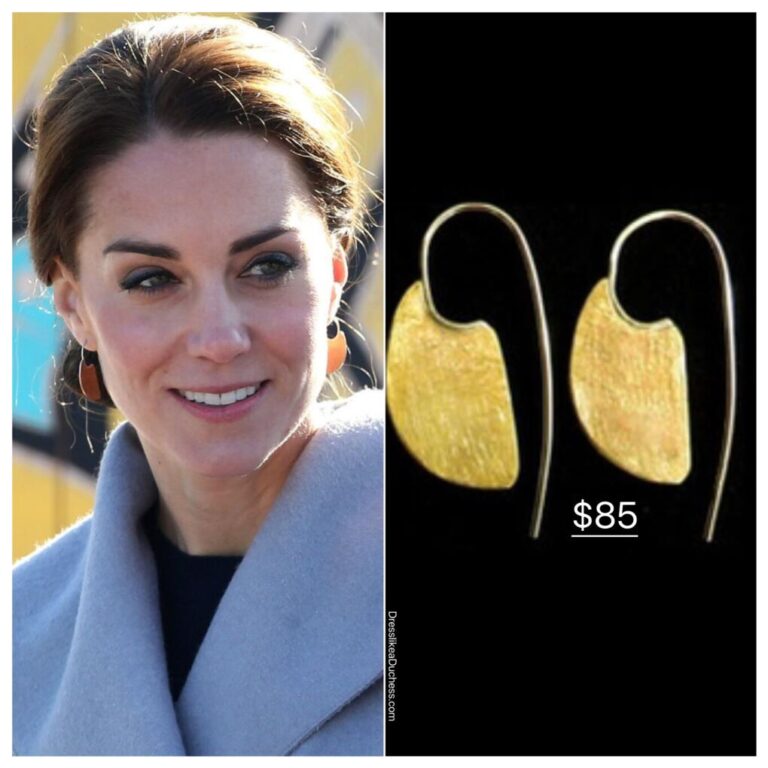 25 of Kate Middleton's Most Affordable Earrings Under $100 - Dress Like ...