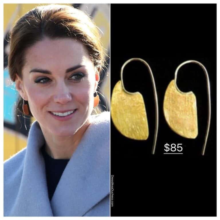 25 Of Kate Middleton's Most Affordable Earrings Under $100 - Dress Like ...