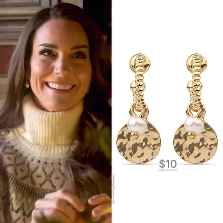 25 Of Kate Middleton's Most Affordable Earrings Under $100 - Dress Like ...