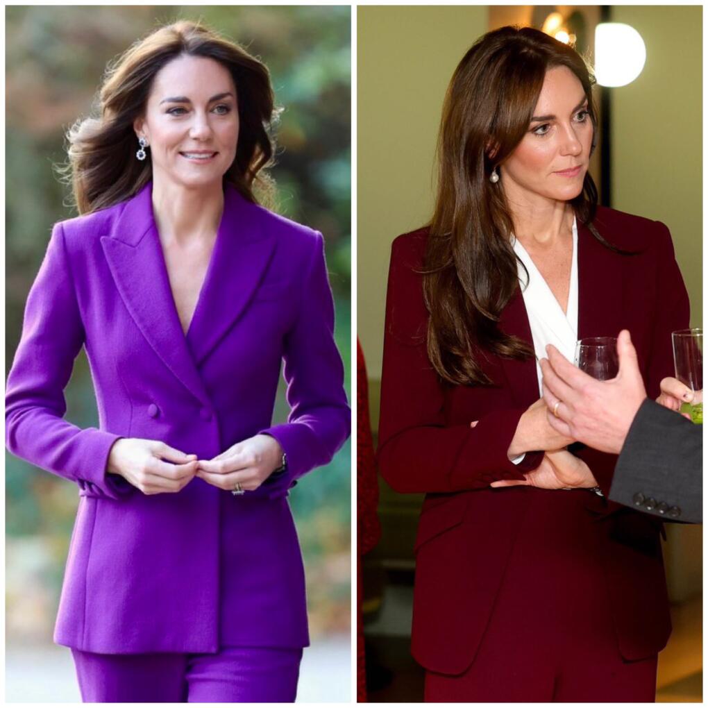 Kate Middleton Recycles 2 Suits for Shaping Us Launch - Dress Like A Duchess