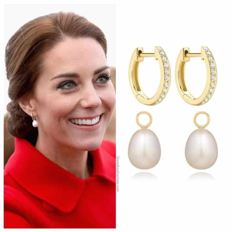 21 Pairs of Kate Middleton's Favorite Pearl Earrings - Dress Like A Duchess