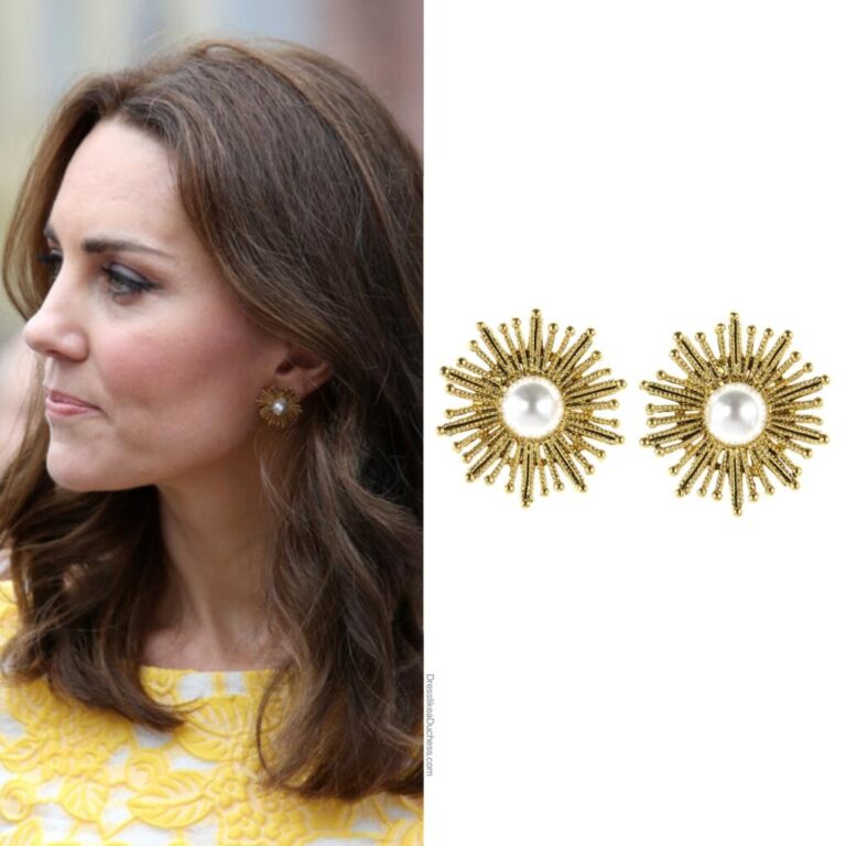 21 Pairs of Kate Middleton's Favorite Pearl Earrings - Dress Like A Duchess
