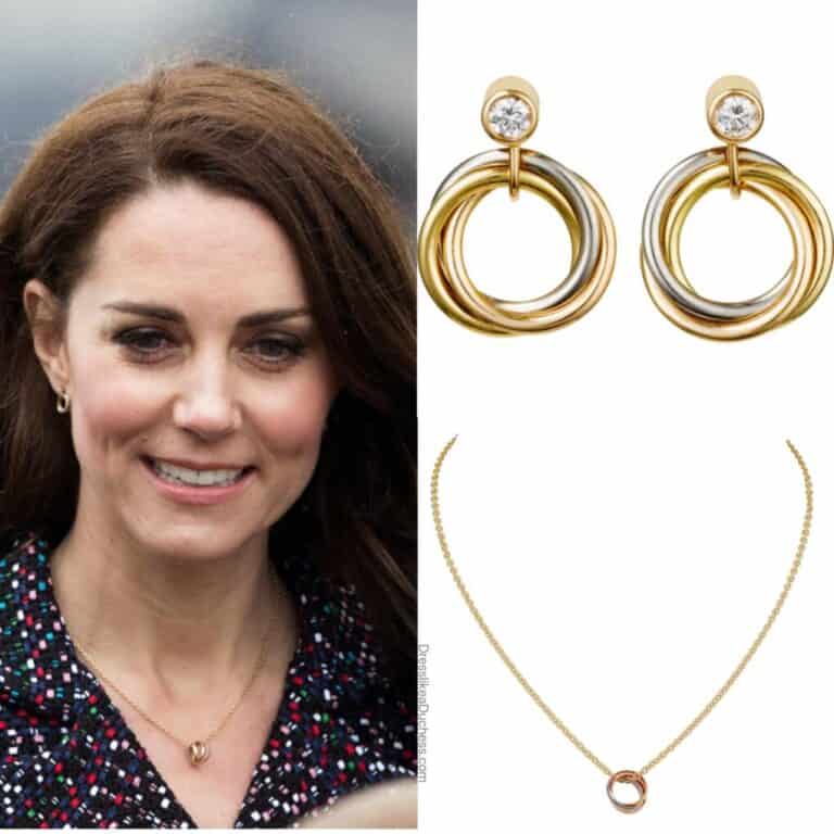 11 of Kate Middleton's Matching Necklace and Earring Sets - Dress Like ...