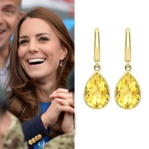 7 of Kate Middleton's Favorite Pieces of Citrine Jewelry - Dress Like A ...