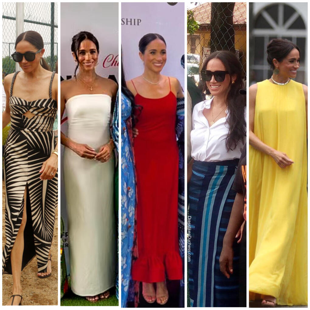 Meghan Markle in Johanna Ortiz in Nigeria on Days 2 and 3 of Visit ...