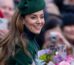 Kate Middleton Wears Green Maxi Overcoat for Christmas Day