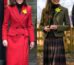 Kate Middleton in 18 Year Old Recycled Tweed Jacket in South Wales