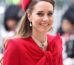 Kate Middleton Stuns in Red Bow Coat for Commonwealth Day