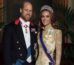 Kate Middleton Stuns at U.S. State Banquet in Gold Lace Dress