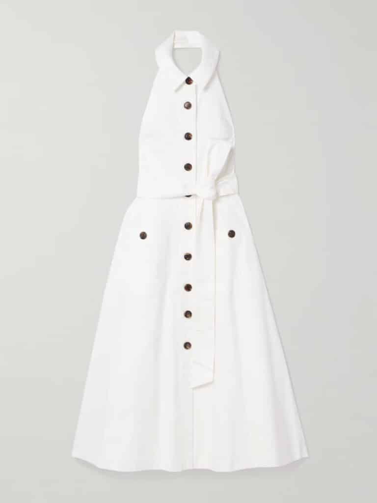 Gucci- Grosgrain Trimmed Cotton Tweed Mini Dress-Kate Middleton - Dress  Like A Duchess